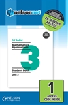 Picture of Sadler Mathematics Applications Unit 3 Revised (1 Access Code Card)