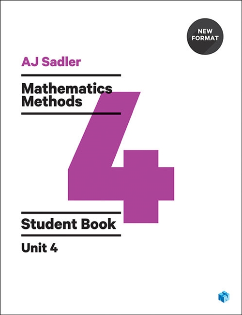 Picture of Sadler Mathematics Methods Unit 4 Revised 1st Edition Student access code , 26 months access