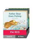 PM Red Guided Readers Fiction Level 5 Pack x 8