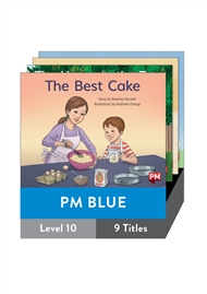 PM Blue Guided Readers Fiction Level 10 Pack x 9 - 9780170398374