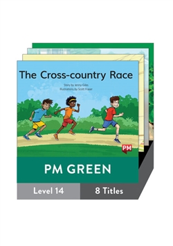 PM Guided Readers Green Fiction Level 14 Pack x 8 - 9780170398428