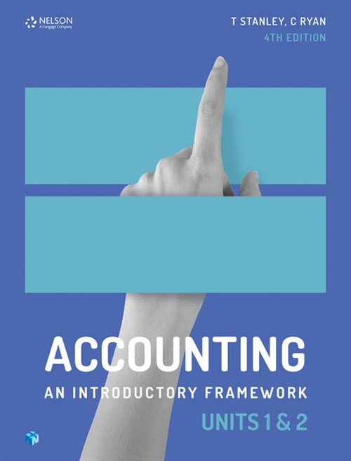 Picture of  Accounting: An Introductory Framework Units 1 & 2 (Student Book with 4  Access Codes)
