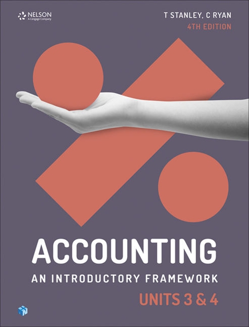 Picture of  Accounting: An Introductory Framework Units 3 & 4 Student Book with 1 Access Code for 26 Months