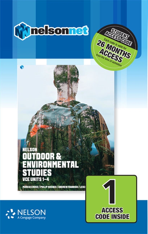 Picture of  Nelson Outdoor & Environmental Studies VCE Units 1 ' 4 (1 Access Code  Card)