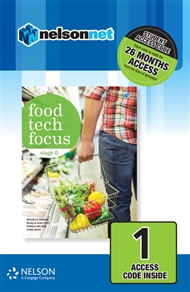 Food Tech Focus Stage 6 (1 Access Code Card) - 9780170407274