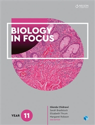 Biology in Focus Year 11 Student Book with 4 Access Codes - 9780170407281