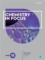 Chemistry in Focus Year 11 Student Book with 4 Access Codes - 9780170408929