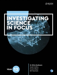 Investigating Science in Focus Year 12 Student Book with 4 Access Codes - 9780170411264