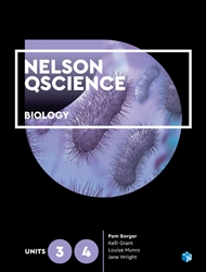 Nelson QScience Biology Units 3 & 4 Student Book - 9780170411677