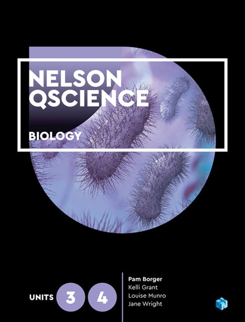 Picture of  Nelson QScience Biology Units 3 & 4 (Student Book with 4 Access Codes)