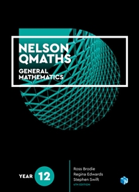 Nelson QMaths 12 Mathematics General Student Book with 1 Access Code for 26 Months