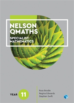 Nelson QMaths 11 Mathematics Specialist Student Book with 4 Access Codes - 9780170412995