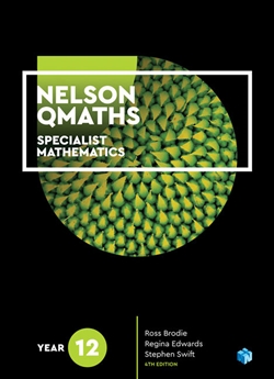 Nelson QMaths 12 Mathematics Specialist Student Book 1 Access Code for 26 Months - 9780170413060