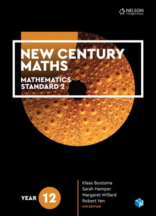 Picture of  New Century Maths 12 Mathematics Standard 2 Student Book + 4 Access  Codes