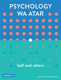 Psychology WA ATAR: Self & Others Units 1 & 2 Student Book with 4 Access Codes
