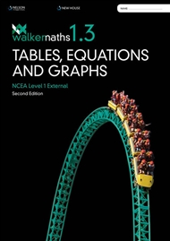 Walker Maths 1.3 Tables, Equations and Graphs - 9780170419376