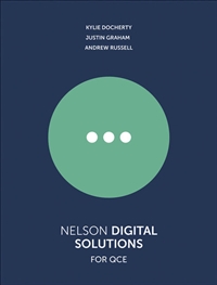Nelson Digital Solutions for QCE Units 1–4 Student Book with 1 Access Code for 26 Months