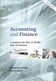 Accounting and Finance: A Resource for Year 11 ATAR and Year 12 General - 9780170423007