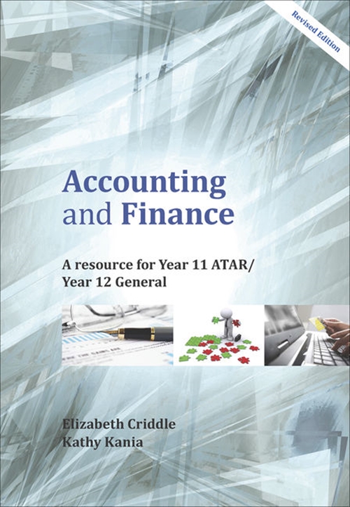 Picture of  Accounting and Finance: A Resource for Year 11 ATAR and Year 12 General