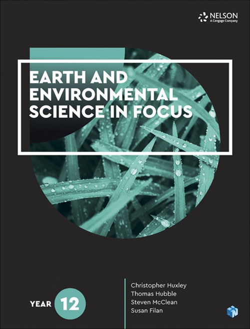 Picture of  Earth and Environmental Science in Focus Year 12 Student Book with 1 Access Code
