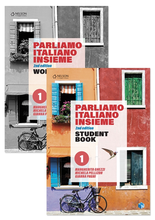 Picture of  Bundle: Parliamo italiano insieme Level 1 Student Book with 1 Access Code + Parliamo italiano insieme Level 1 Workbook with 1 Access Code