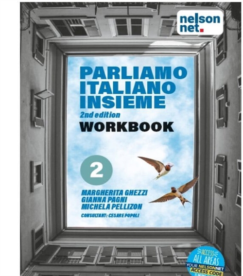 Picture of  Bundle: Parliamo italiano insieme Level 2 Student Book with 1 Access Code + Parliamo italiano insieme Level 2 Workbook