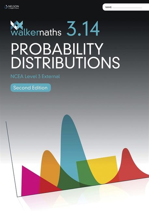 Picture of  Walker Maths Senior 3.14 Probability Distributions Workbook
