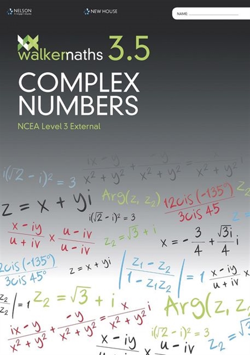 Picture of  Walker Maths Senior 3.5 Complex Numbers WorkBook