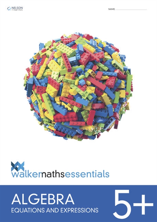 Picture of  Walker Maths Essentials Algebra Level 5+ Workbook