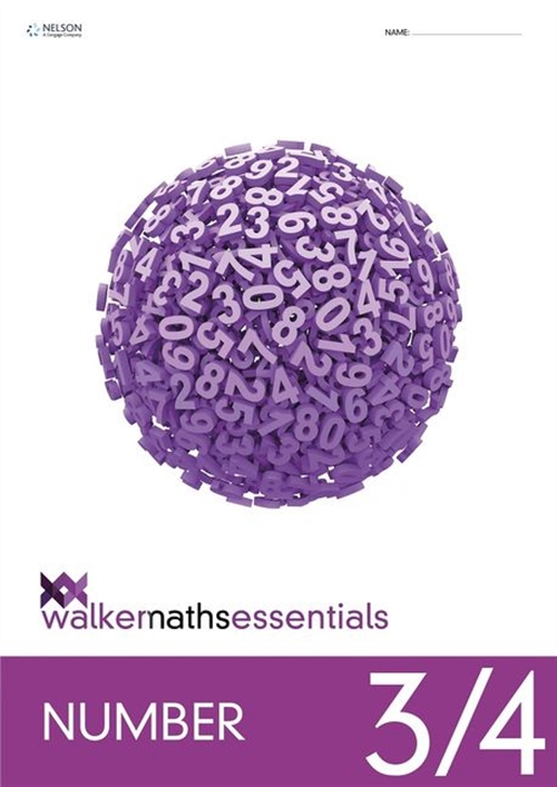 Picture of  Walker Maths Essentials Number Level 3/4 Workbook