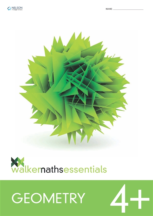 Picture of  Walker Maths Essentials Geometry Level 4+ Workbook