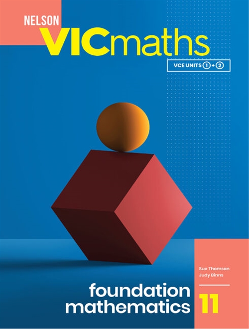 Picture of  Nelson VICmaths 11 Foundation Mathematics Student book with 1 Access Code