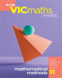 Nelson VICmaths 11 Mathematical Methods Student Book