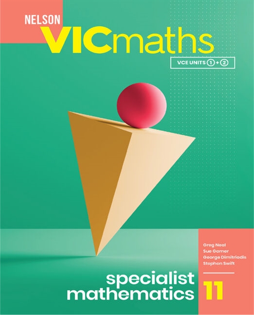 Picture of  Nelson VICmaths 11 Specialist Mathematics Student Book with 1 Access Code