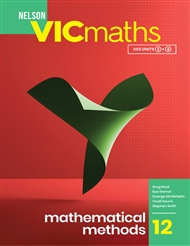 Nelson VICmaths 12 Mathematical Methods Student Book with 1 Access Code - 9780170448475