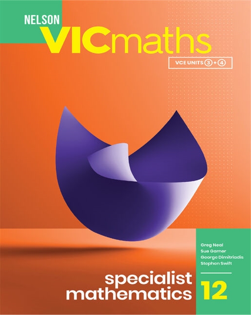 Picture of  Nelson VICmaths 12 Specialist Mathematics Student Book with 1 Access Code