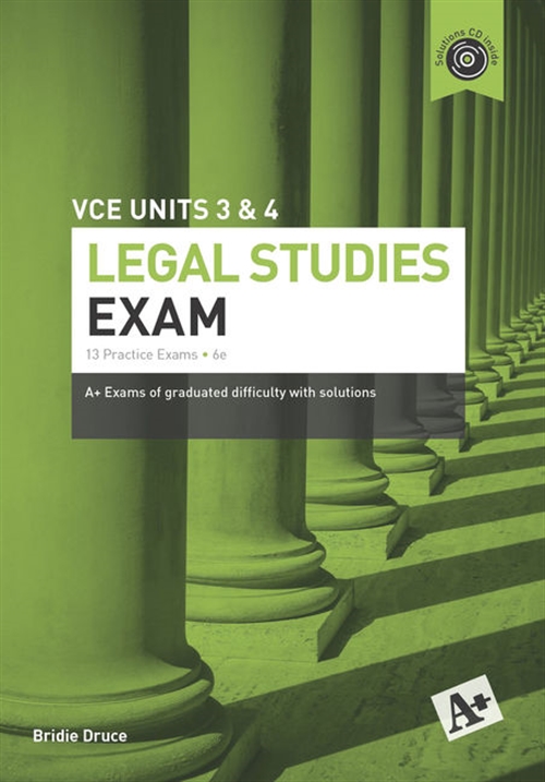 Picture of  A+ Legal Studies Exam VCE Units 3 & 4 Student Book