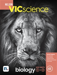 VICscience Biology Units 1 & 2 Student Book with 1 x 26 month NelsonNet Access Code - 9780170452465