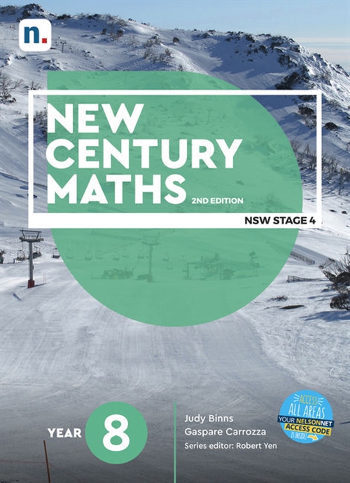 Picture of  New Century Maths 8 NSW Stage 4 (Student Book with 1 Access Code)