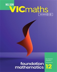 Nelson VicMaths 12 Foundation Maths - 9780170453943