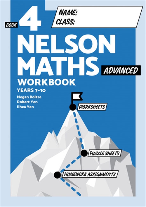 Picture of  Nelson Maths Workbook 4 Advanced