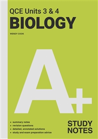 A+ Biology QCE Units 3 & 4 Study Notes