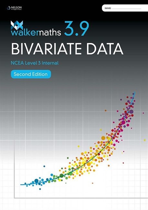 Picture of  Walker Maths Senior 3.9 Bivariate Data Workbook