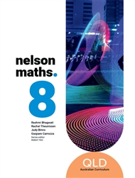 Nelson Maths 8 (QLD) Student Book - 9780170463065
