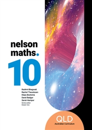 Nelson Maths 10 Queensland Student Book - 9780170463089