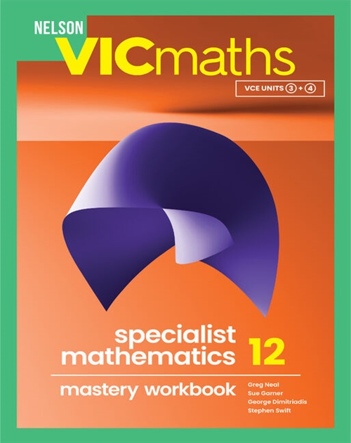 Picture of  Nelson VICmaths Specialist Mathematics 12 Mastery Workbook