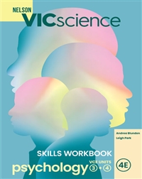 VICscience Psychology VCE Units 3 & 4 Skills Workbook