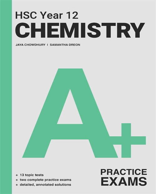 Picture of  A+ HSC Year 12 Chemistry Practice Exams