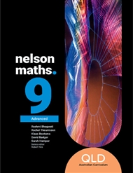 Nelson Maths 9 Advanced (QLD) Student Book - 9780170465564