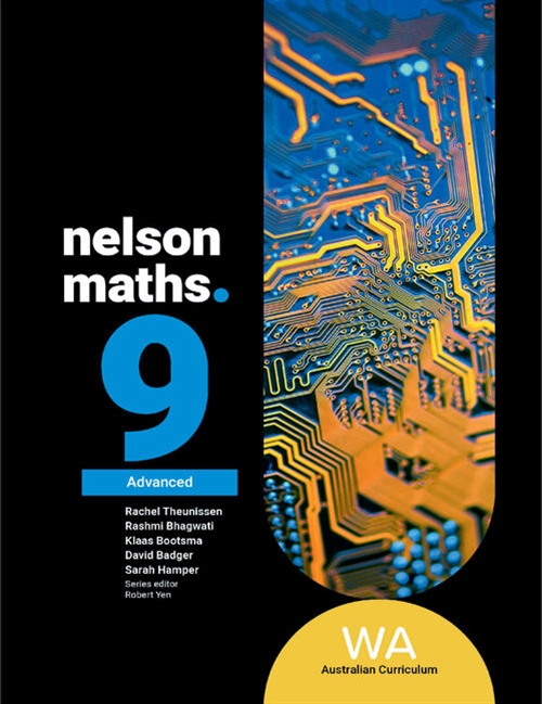 Picture of  Nelson Maths 9 Advanced (WA) Student Book with Nelson MindTap